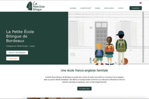 La Petite Ecole Bilingue de Bordeaux cliente Ahead Marketing